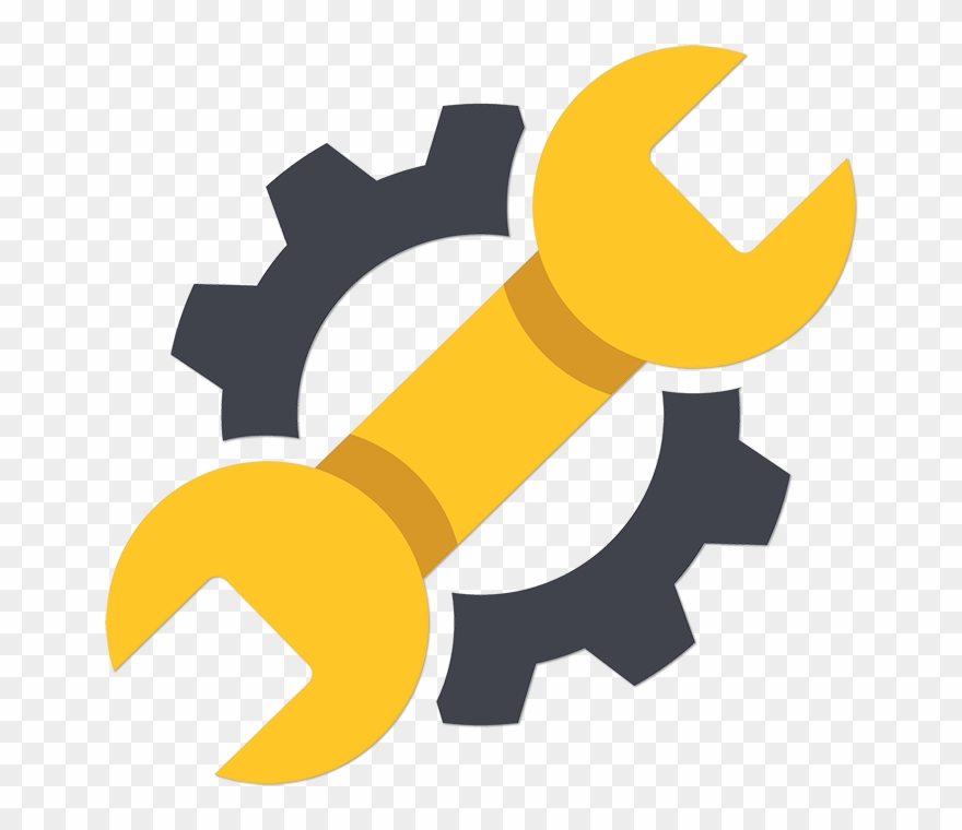 Computer Parts Flat Design Clipart