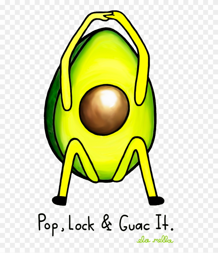 Pop, Lock & Guac It Unisex T-shirt Clipart