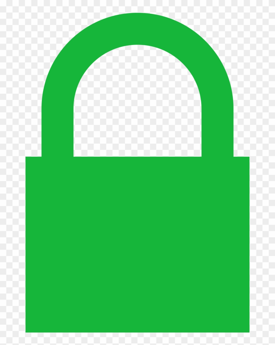 File - Move Protect - Svg - Green Padlock Icon Ssl Clipart