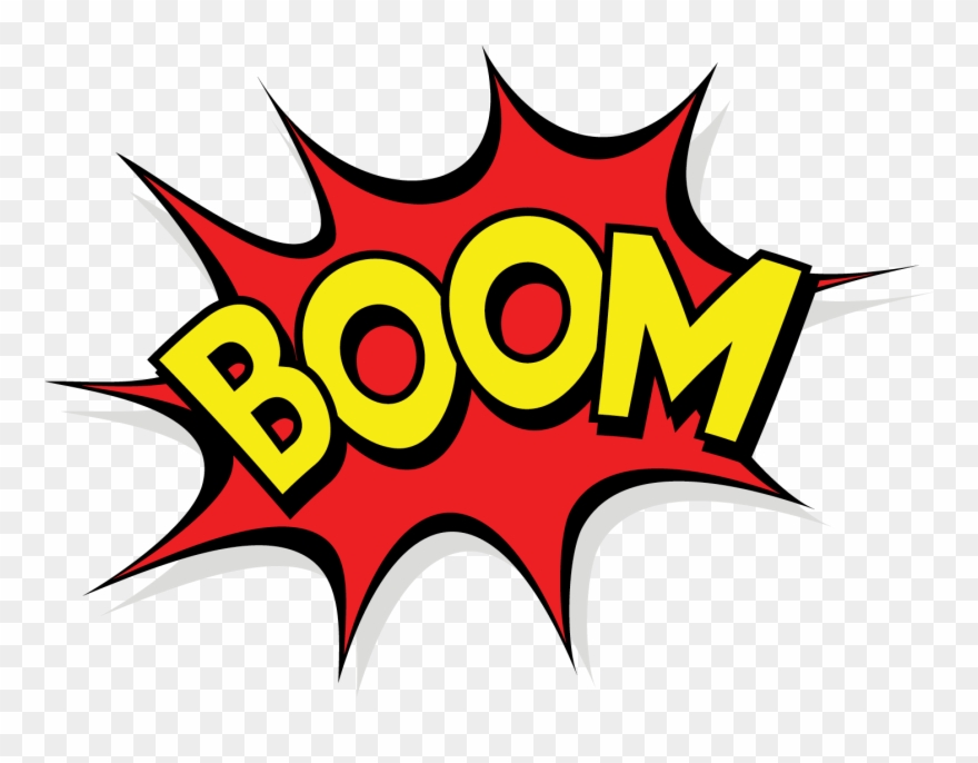 1080 - Boom Pow Png Clipart