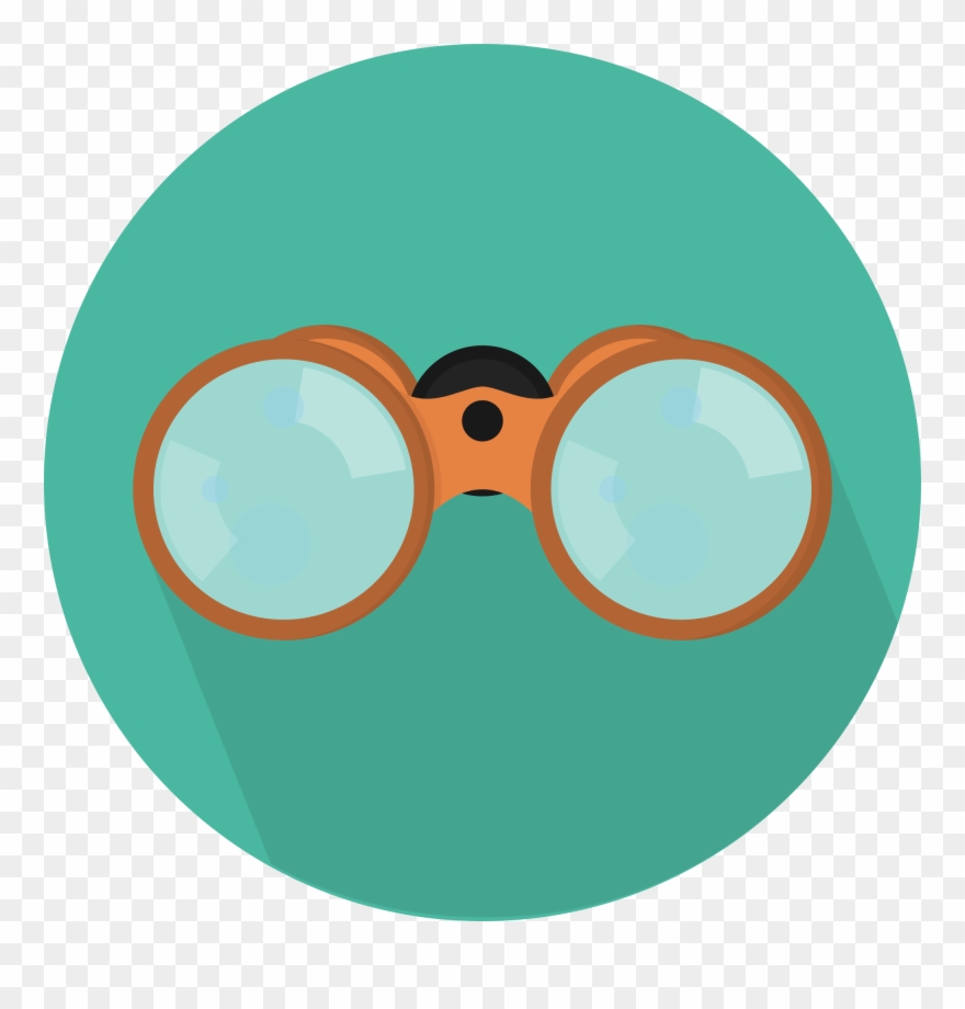 Creative Tail Objects Binoculars - Binoculars Png Cartoon Clipart