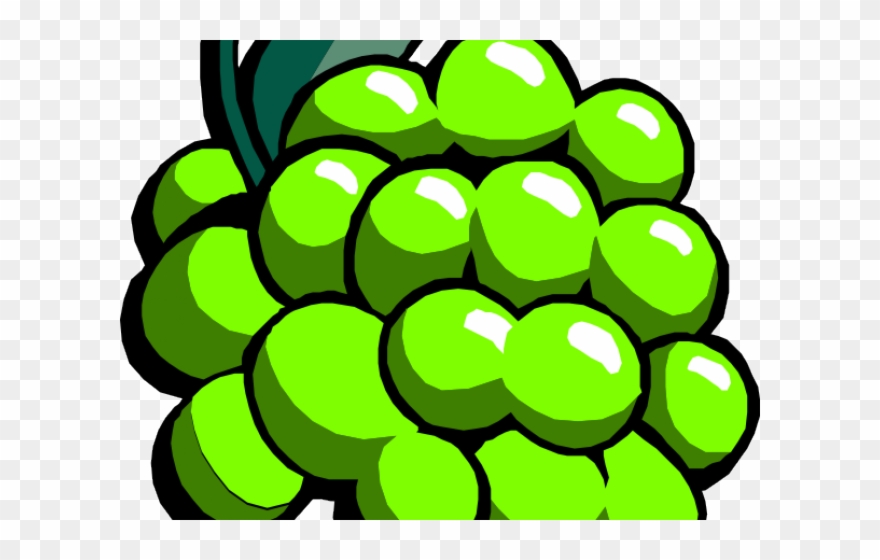 Grape Clipart Kind Fruit - Free Clip Art Grapes - Png Download
