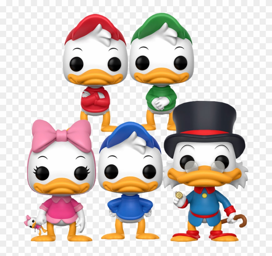 Lucky Dime Funko Pop Vinyl Bundle - Duck Tales - Scrooge Mcduck Pop! Vinyl Clipart