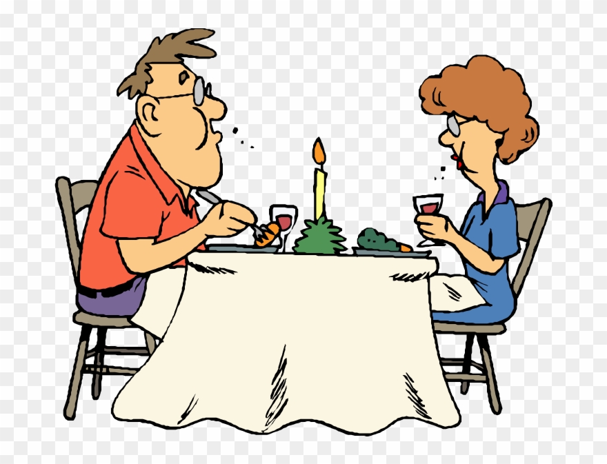 Cliparthot Manners Of Eat Dinner And Reservations - Dinner - Png Download