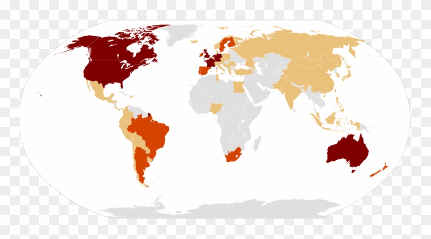 Occupy Protests Map - Worldwide Beer Consumption Map Clipart