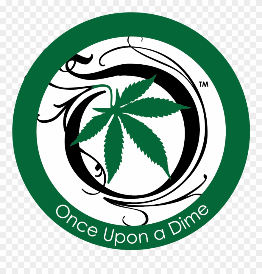 Ouad Logo Circlemark Color - Marijuana Leaf Clipart