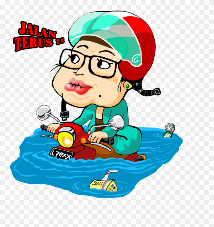 Behavior Of "emak" Grandmothers, Behavior, Behance - Cartoon Clipart