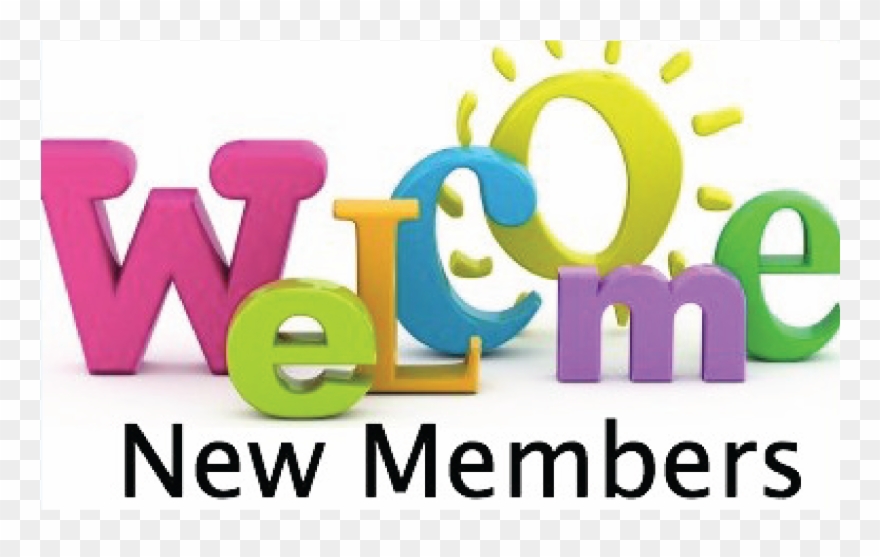 Graphic Black And White Stock Huge - Welcome To The Group New Members Clipart