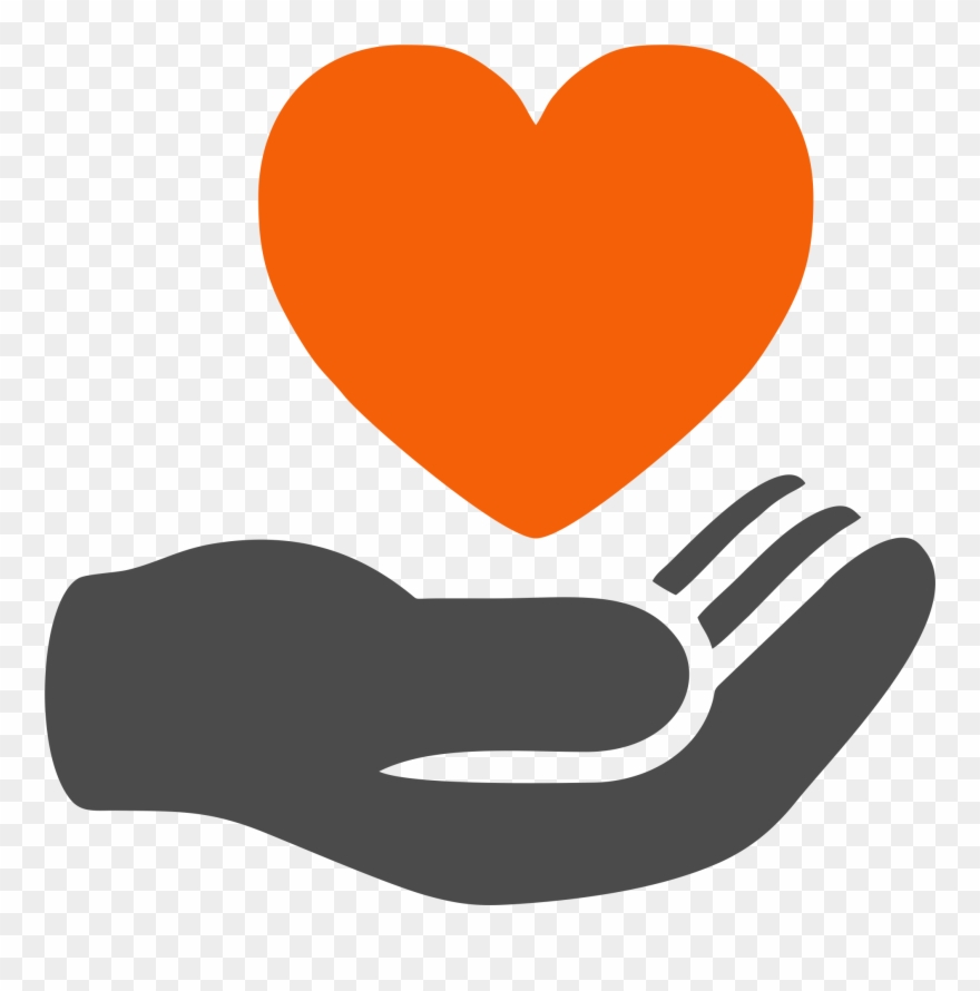 Custom Image - Heart In Hand Icon Clipart