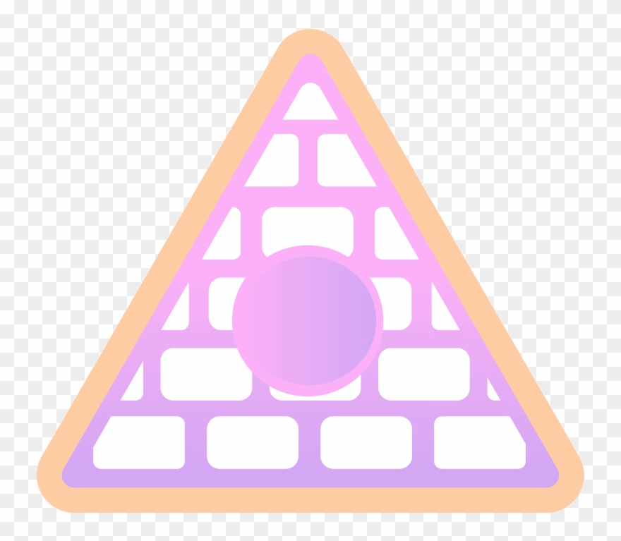 Poppy Thatpoppy Pyramid Illuminati Pink Cute Purple - Poppy Pyramid Clipart
