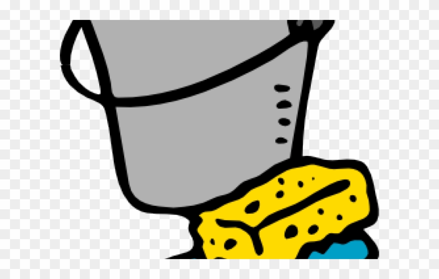 Janitor Clipart Bucket - Cleaning Clip Art - Png Download