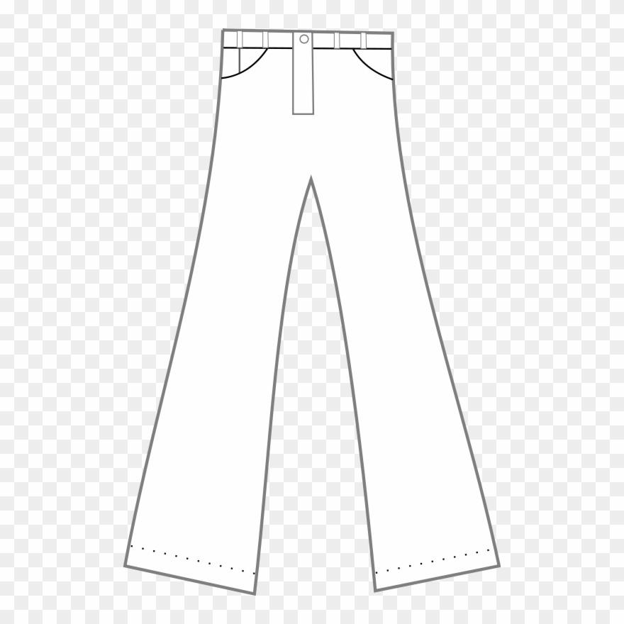 Clip Art Tags - Gambar Kartun Celana Panjang - Png Download