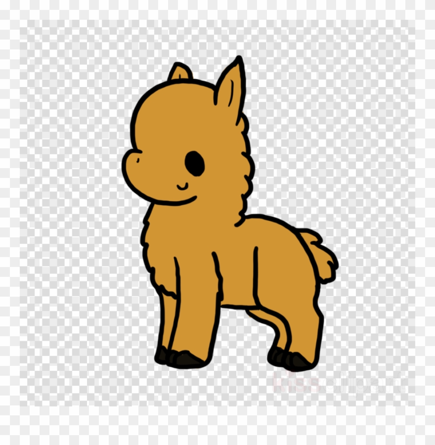 Cartoon Llama Png Clipart Llama Cartoon Clip Art - Transparent Llama Cartoon