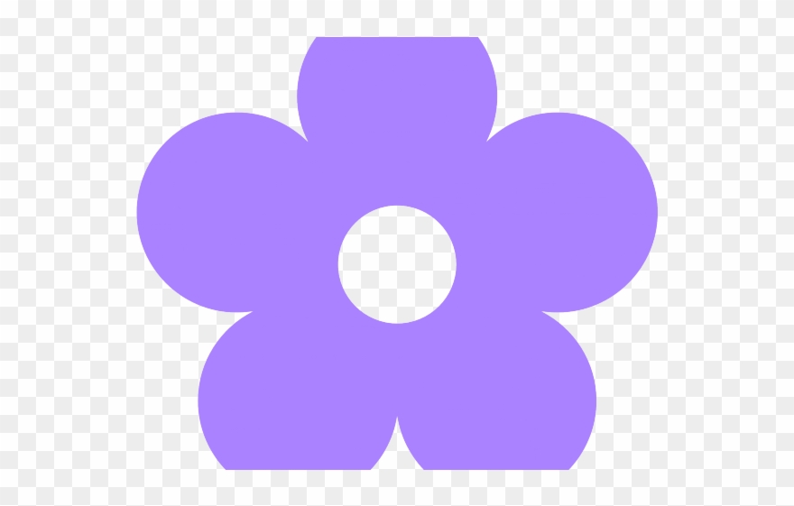 Purple Flowers Clipart - Blue Flower Clipart Png Transparent Png