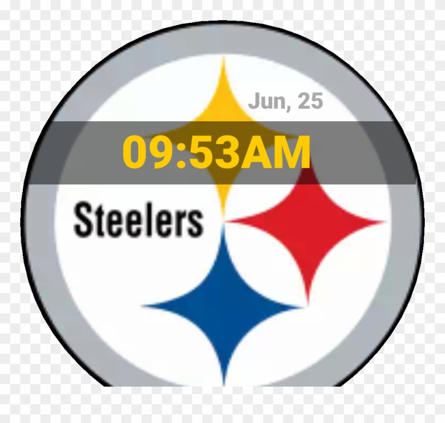 Steelers Watch Face Preview Clipart