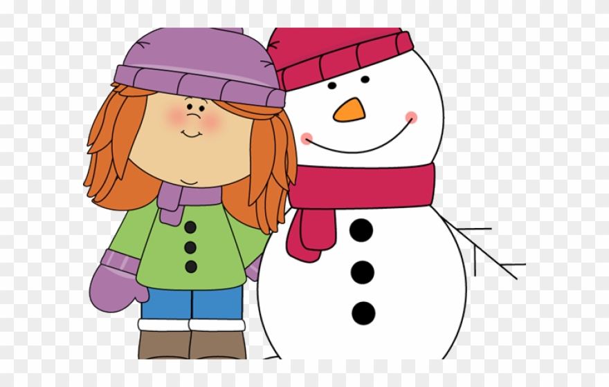 Snowman Clipart Nose - Winter Jacket Clipart Png Transparent Png