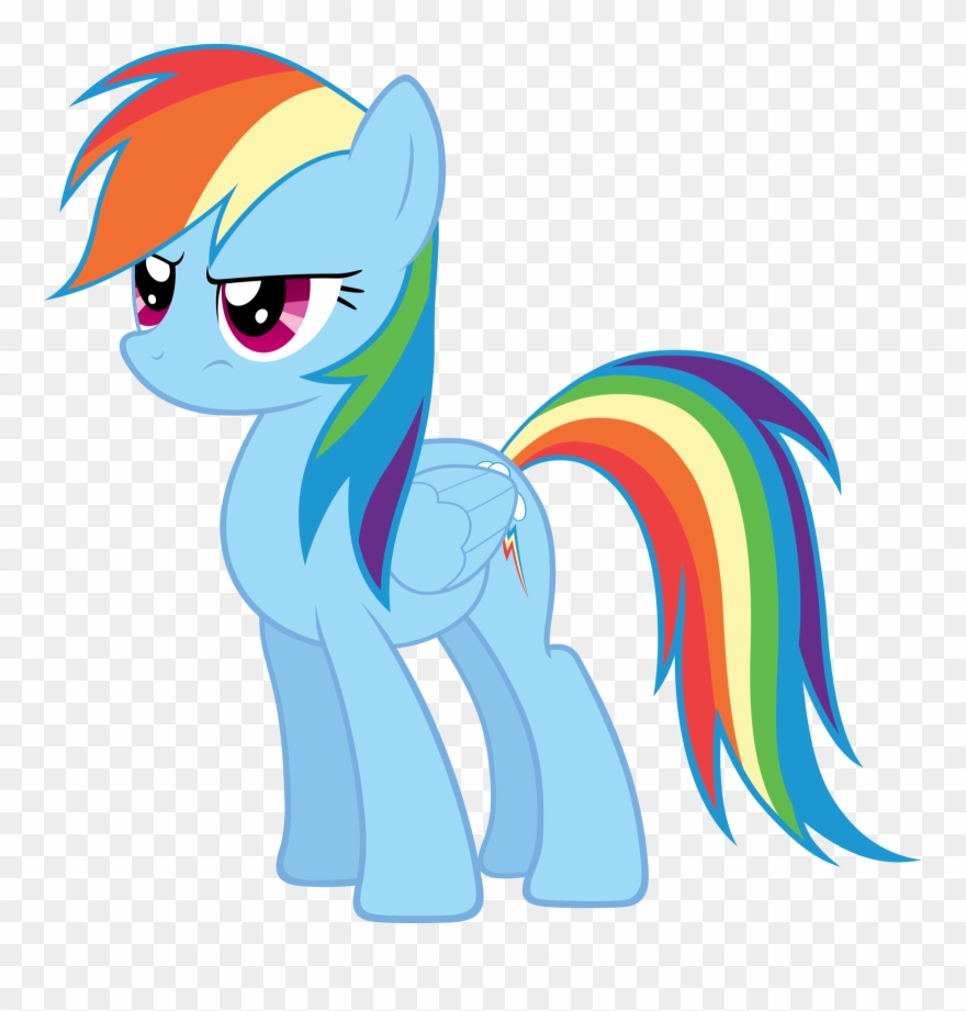 Even If It's A Futurama Reference, It's Still A Dick - Rainbow Dash My Little Pony Characters Clipart