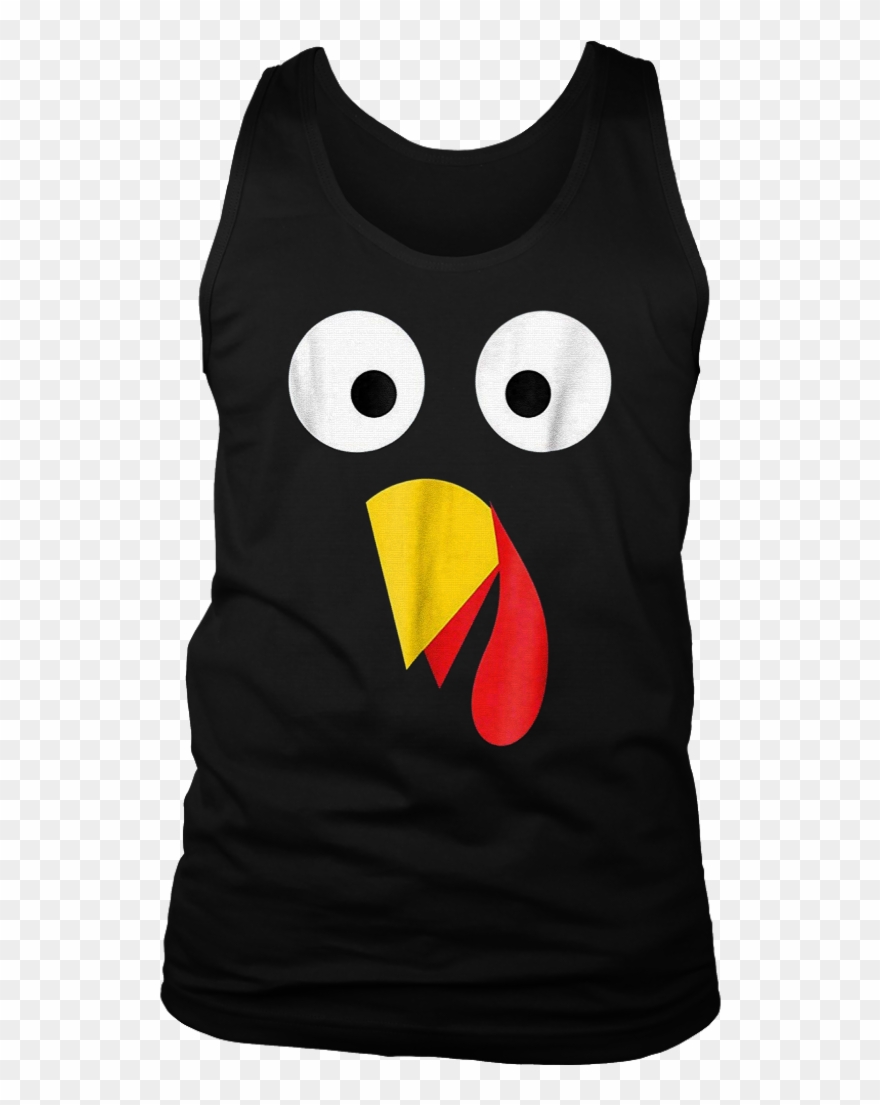 Turkey Face Thanksgiving Tshirt Halloween Costume Kids - T-shirt Clipart