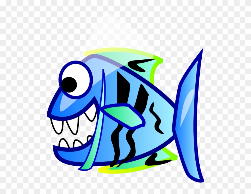 Piranha Clipart Piranha Clip Art - Piranha - Png Download