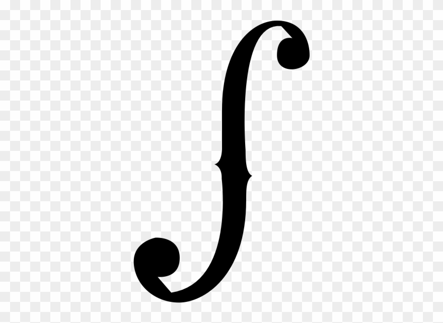 “finding Roots Of Equations By The Half-interval Method - F Hole Violin Vector Clipart