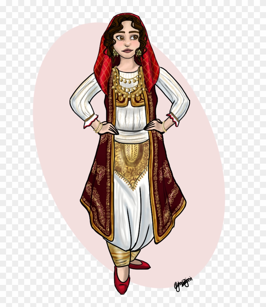 “ Traditional Albanian Clothing~i Always Loved - Traditional Albanian Clothes Drawing Clipart