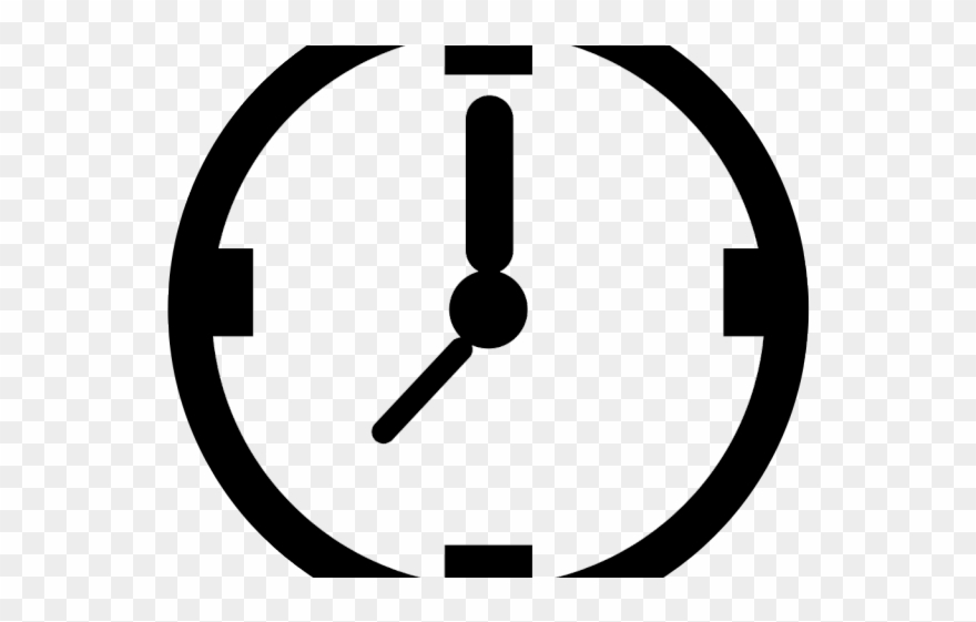Oval Clipart Clock - Reloj Icono Png Transparent Png