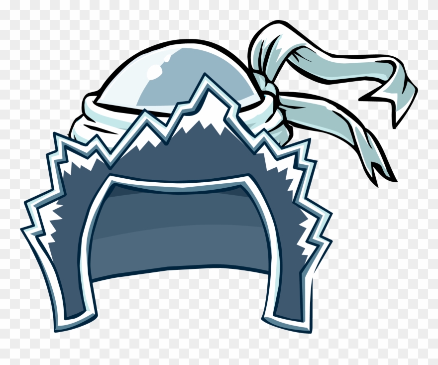 Blizzard Helmet - Club Penguin Card Jitsu Ice Suit Clipart