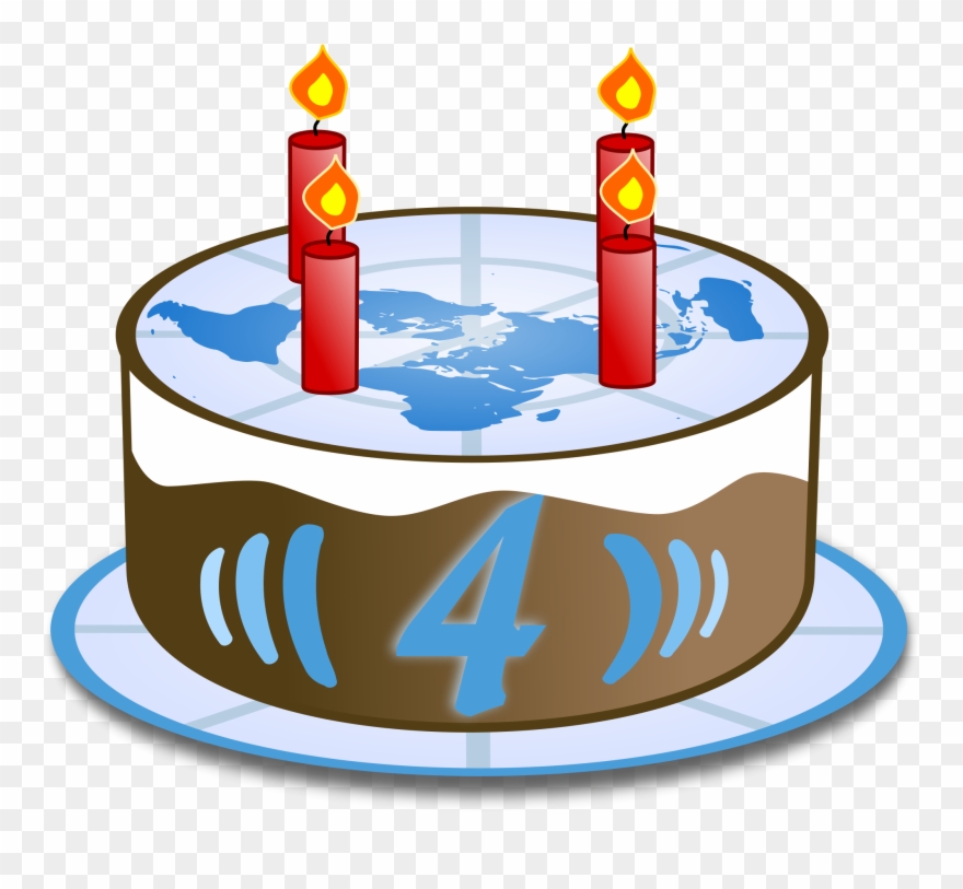 Happy Birthday Cake Clipart - Birthday Cake 4 Png Transparent Png