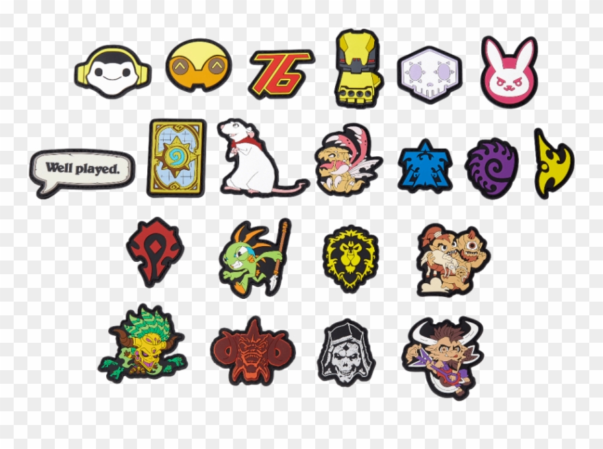 Blizzard Badge Booster Pack Clipart