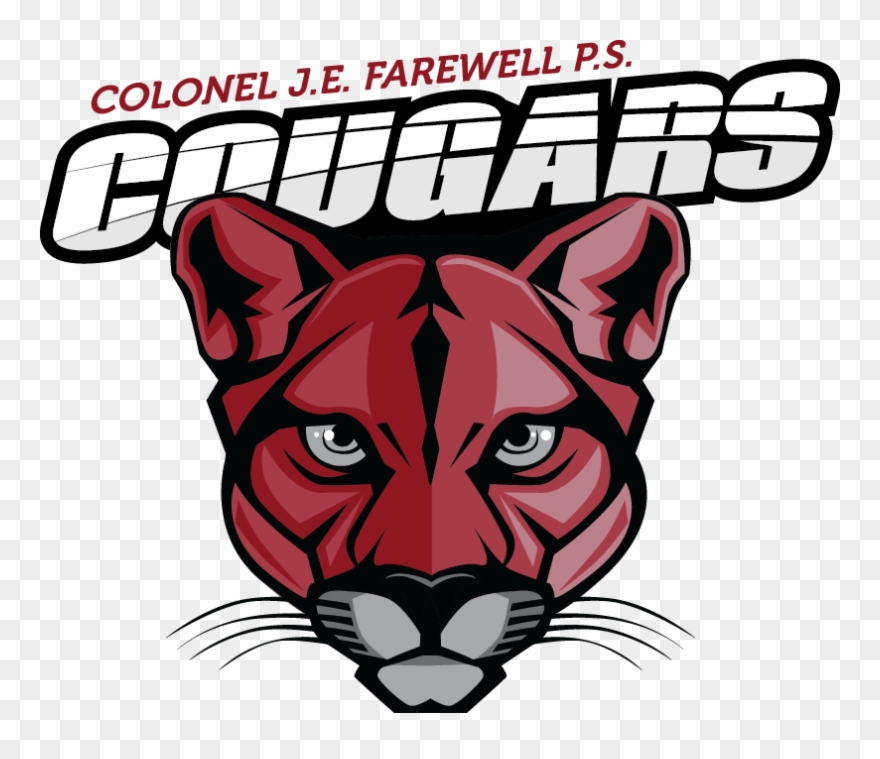 Col Je Farewell Cougar Head - El Haynes Mountain Lion Clipart