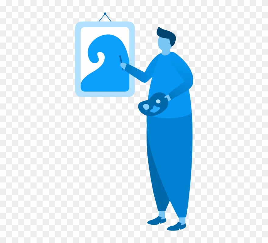 Collectors And Galleries Invest In Artists That Show - Art Clipart