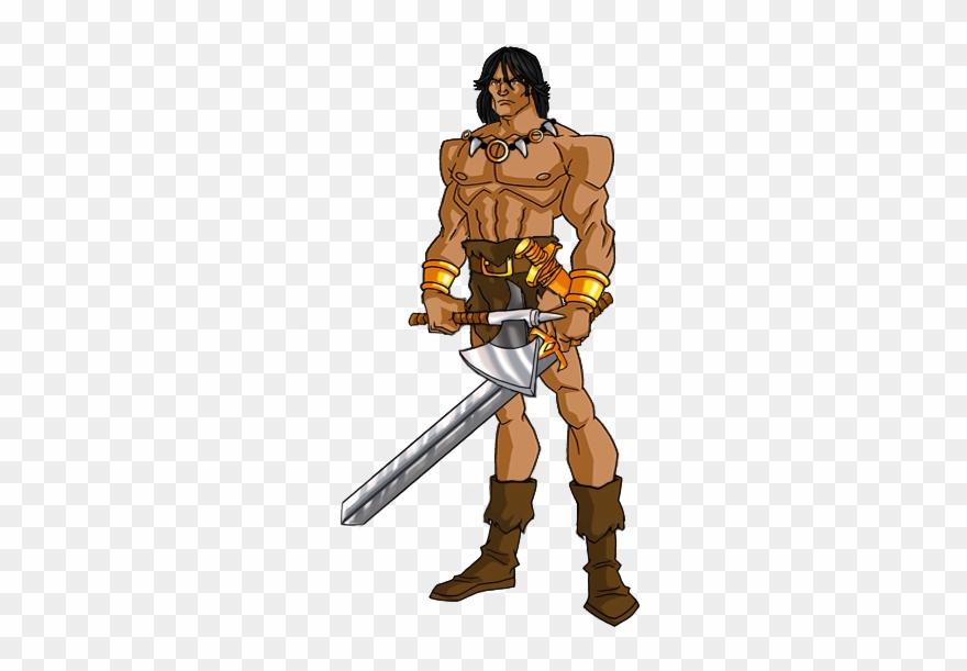 Hawaiian U02bbahu U02bbula Pax Romana Clip Art - Draw Conan The Barbarian - Png Download