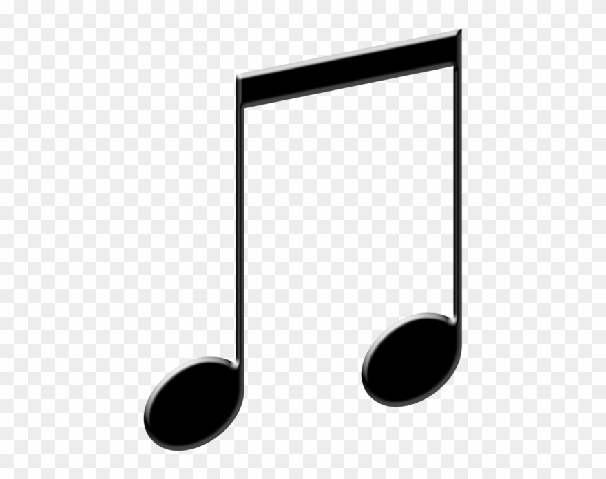 Sing - Nota Musical Dos Corcheas Clipart