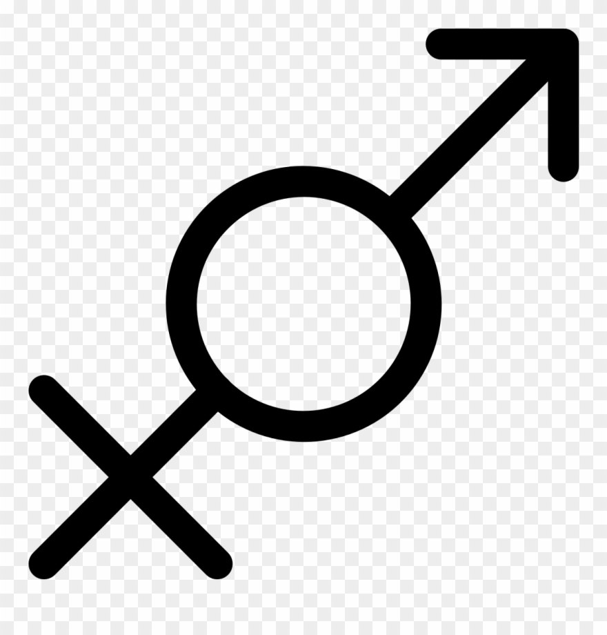 Choosing John Or Joan - Intersex Symbol Clipart