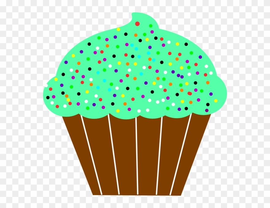 Clip Art Cup Cake - Png Download