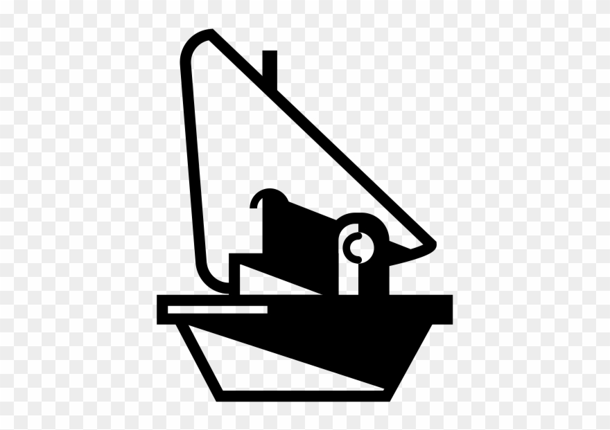 Sailboat Rubber Stamp - Sailboat Clipart