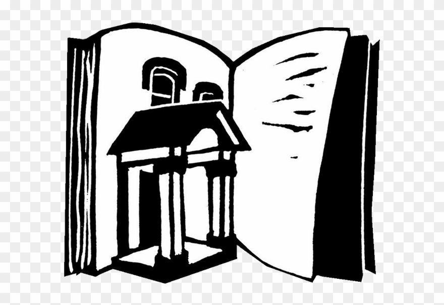 Snowbound Books - Library Clipart