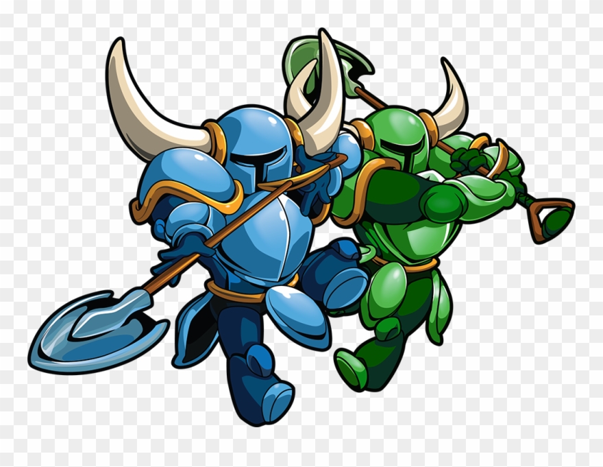 Playing Clipart Cooperative Play - Shovel Knight Player 2 - Png Download