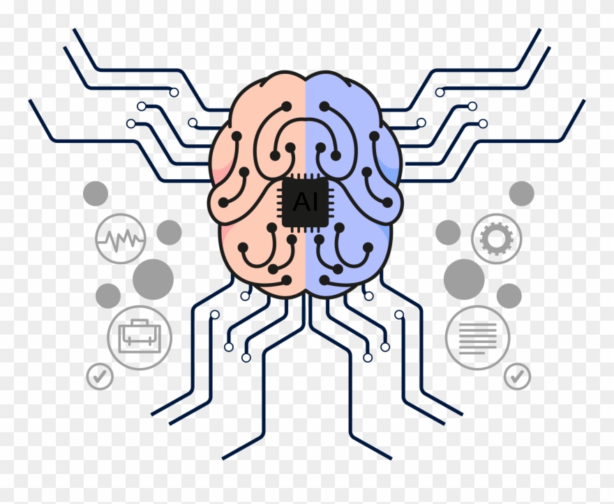 Ith Technologies Is A Rapidly Growing Institution - Artificial Intelligence Clipart Transparent - Png Download