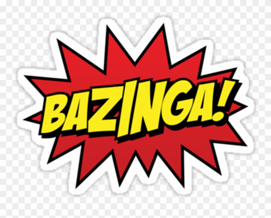 Bigbangtheory Sheldon Cooper Bazinga - Big Bang Theory Png Clipart