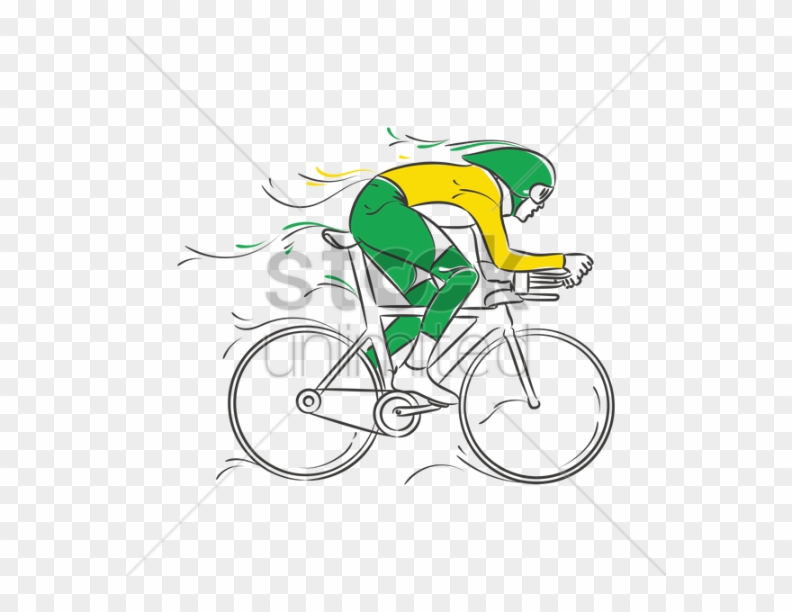 Cycling Clipart Cycling Competition - Cycle Sport - Png Download