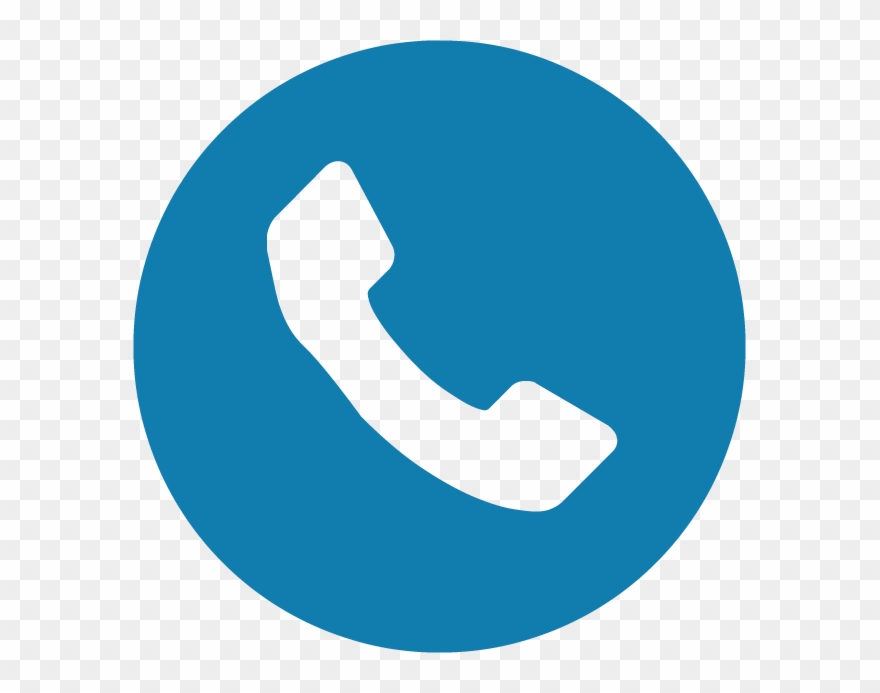 Phone-darkblue - Call Logo Png Hd Clipart