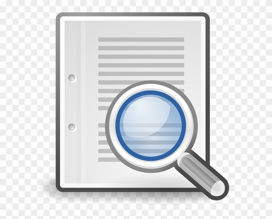 Find Clip Art - Search Icon - Png Download
