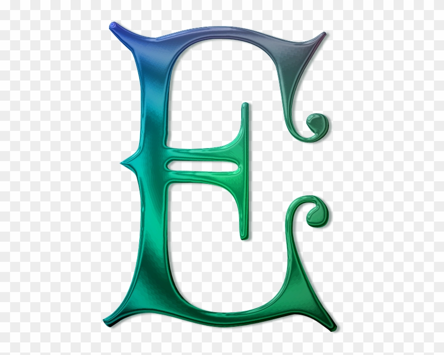 Фото, Автор Mediona - Royal Monogram E Tile Coaster Clipart