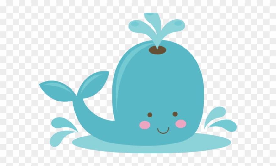Cute Whale Png Clipart