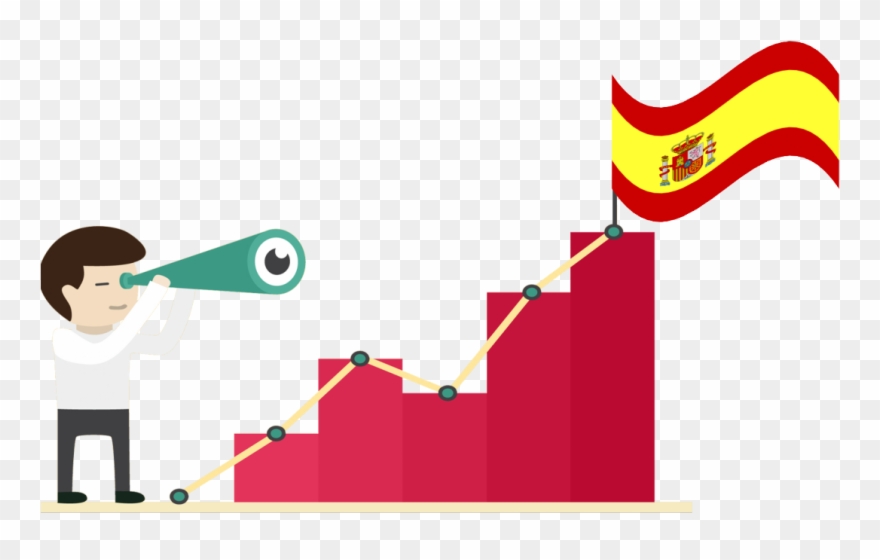 Tourism In Spain Is On The Up - Hedef Belirleme Clipart
