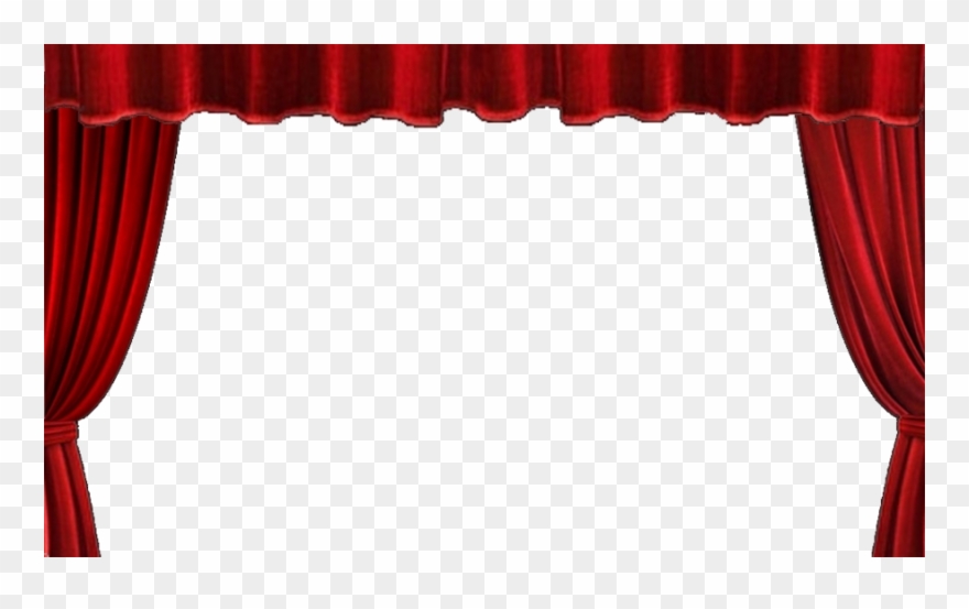 Stage Curtains Transparent Background Clipart