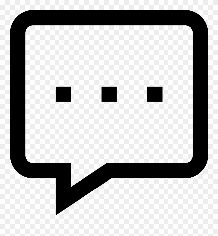 Chat Icon Free Download Png And - Icono Burbuja De Texto Clipart
