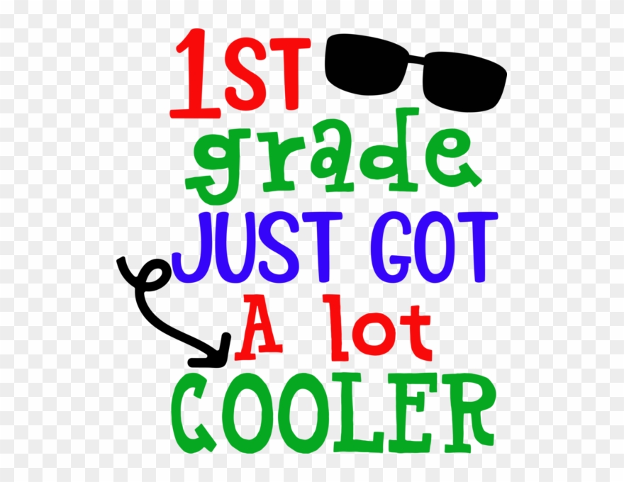 Grade Just Got A Lot Cooler - Fourth Grade Clipart