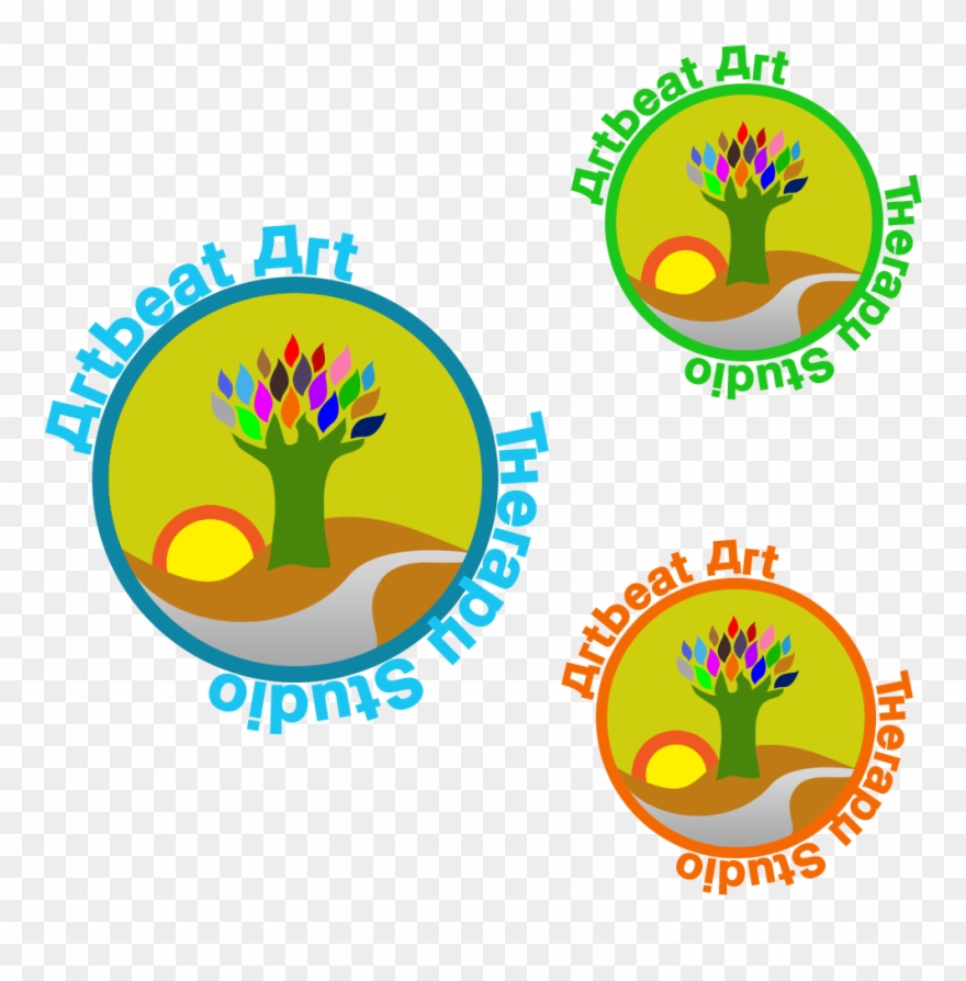 Logo Design By Zen Designz For Artbeat Art Therapy - Tree Clipart